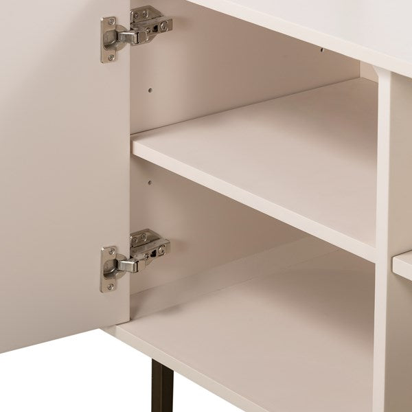 Alabaster Media Stand