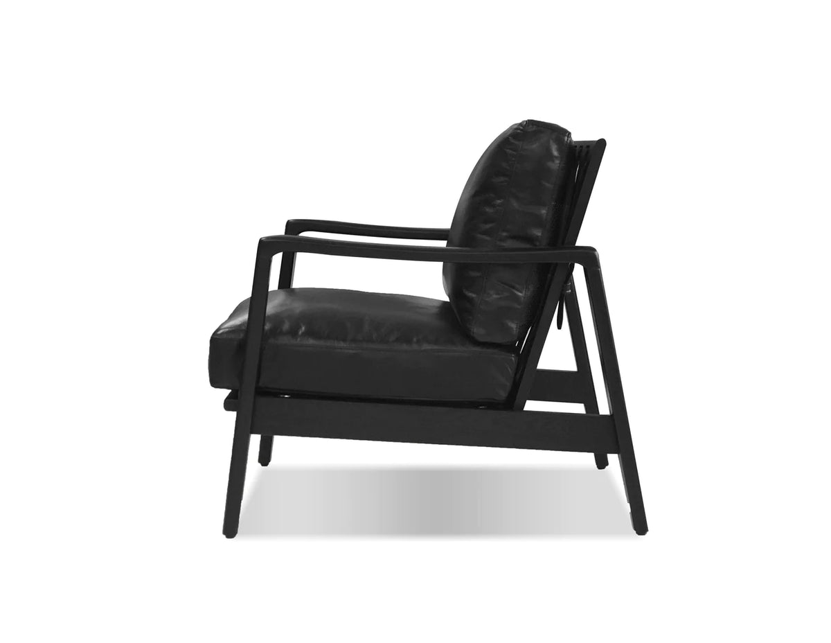Craftman Leather Lounge Chair