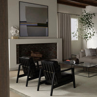 Craftman Leather Lounge Chair