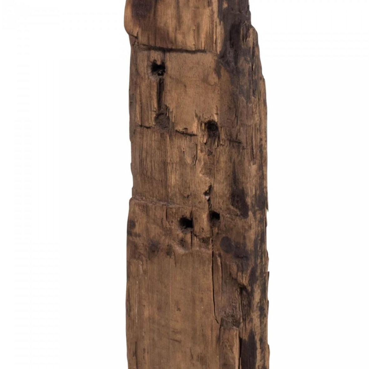 Reclaimed Wood Floor Lamp