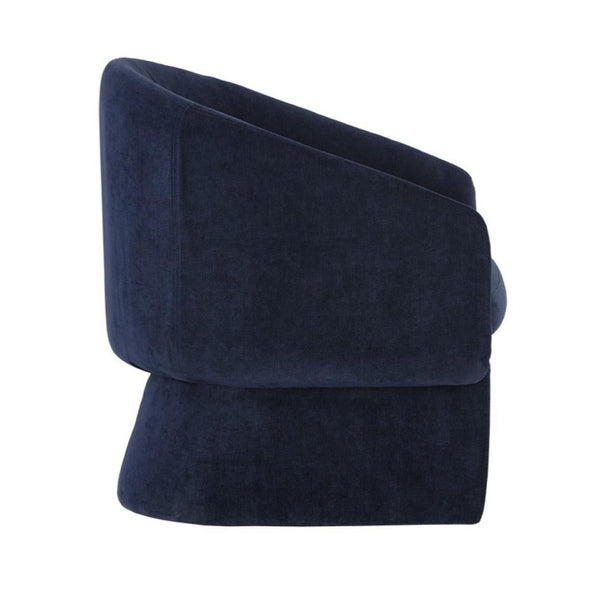 Lauryn Navy Lounge Chair