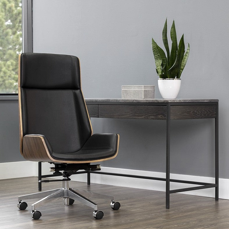 Rhett Office Chair - Dillon Black