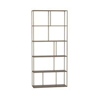 Eiffel Bookcase - Large - Antique Brass