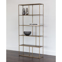 Eiffel Bookcase - Large - Antique Brass