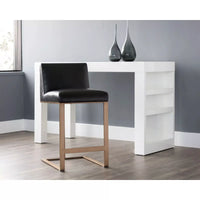 Dean Black Counter Stool