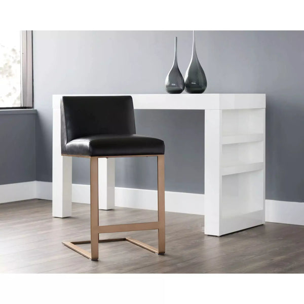 Dean Black Counter Stool