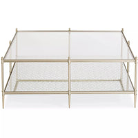 Perfectly Square Cocktail Table