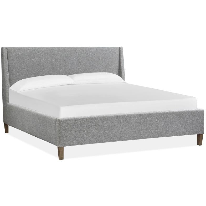 Island Queen Upholstered Bed