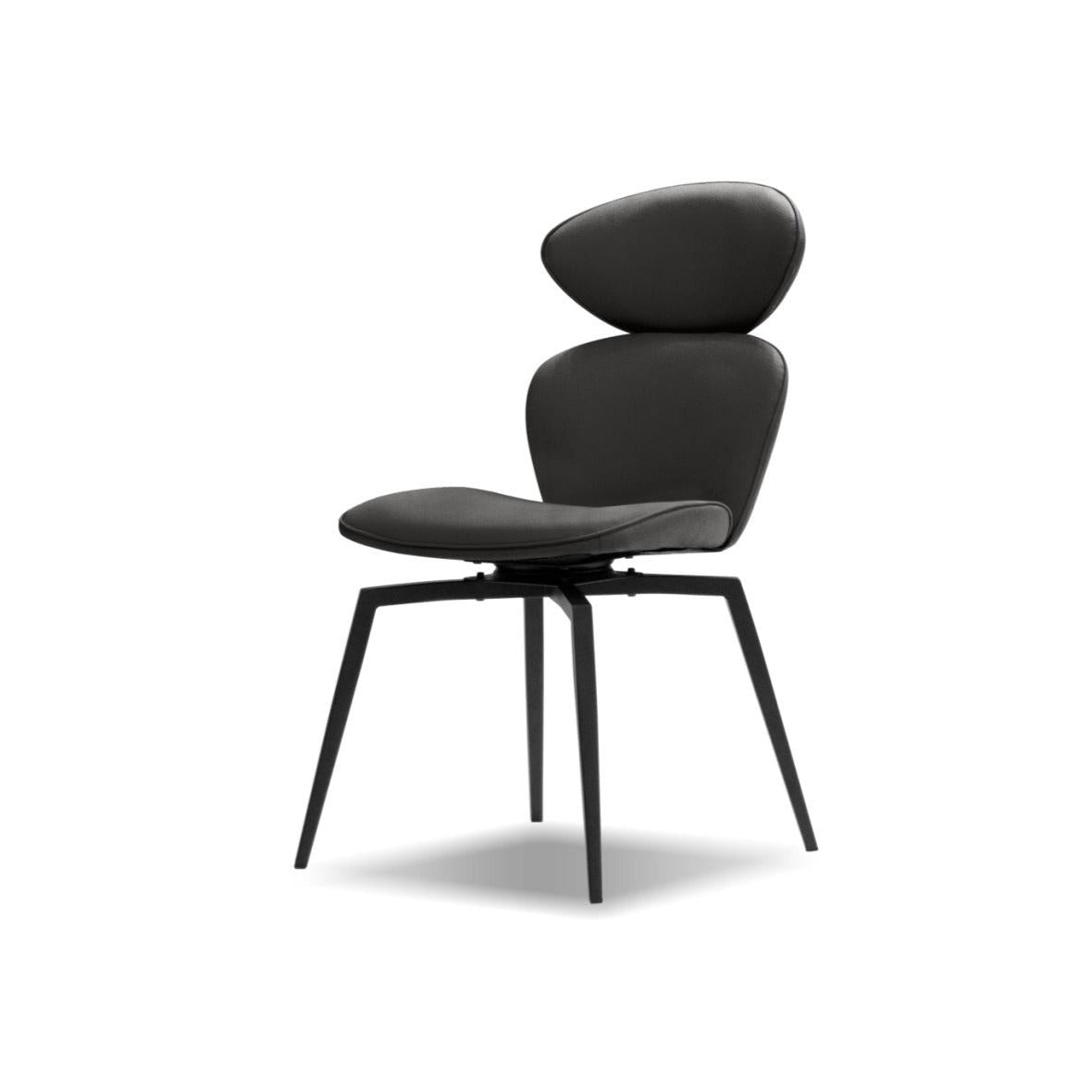 Antler Slate Grey Swivel Side Chair