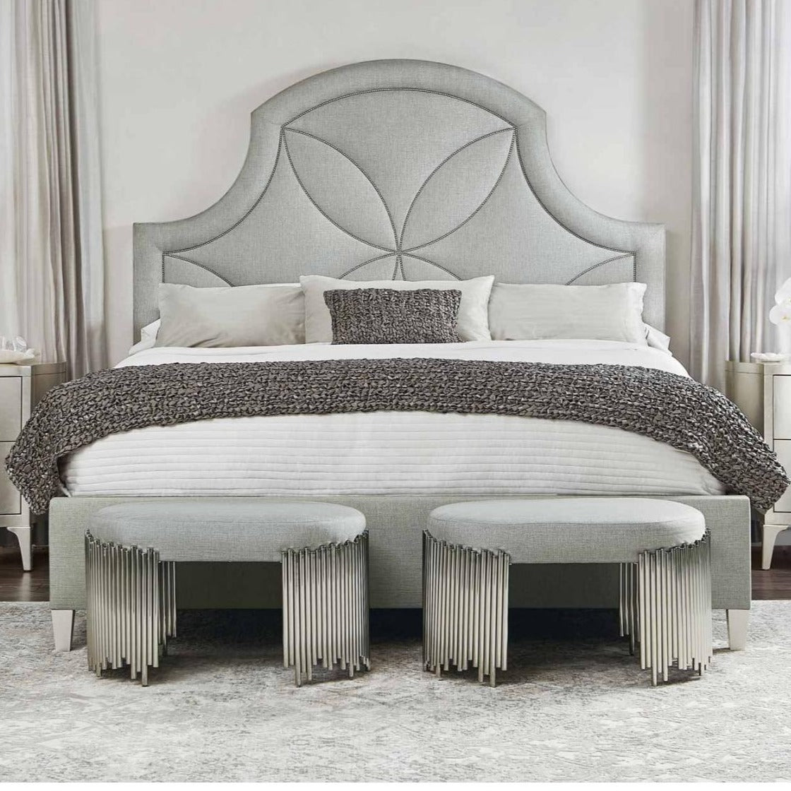 Calista Upholstered King Bed