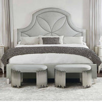 Calista Upholstered King Bed