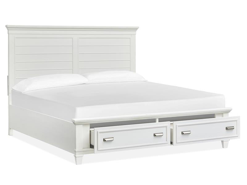 Charleston Queen Panel Storage Bed