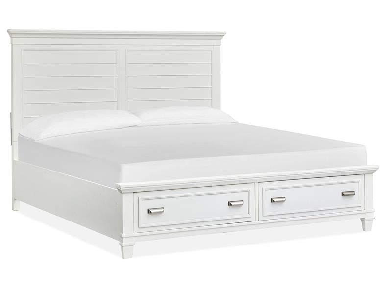 Charleston Queen Panel Storage Bed