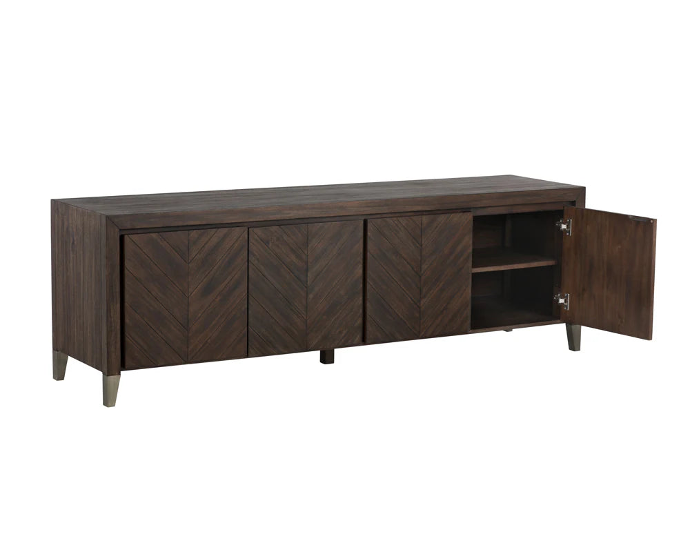 Greyson Media Console and Cabinet