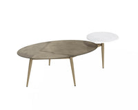 Tuner Oval Coffee Table