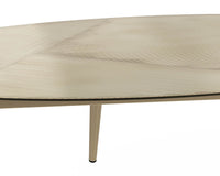 Tuner Oval Coffee Table