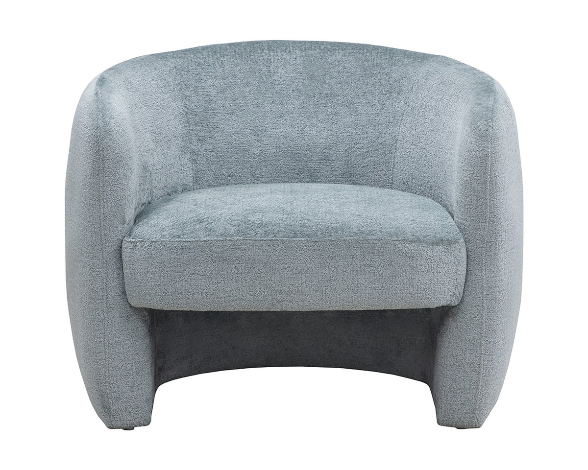 Mircea Lounge Chair - French Blue