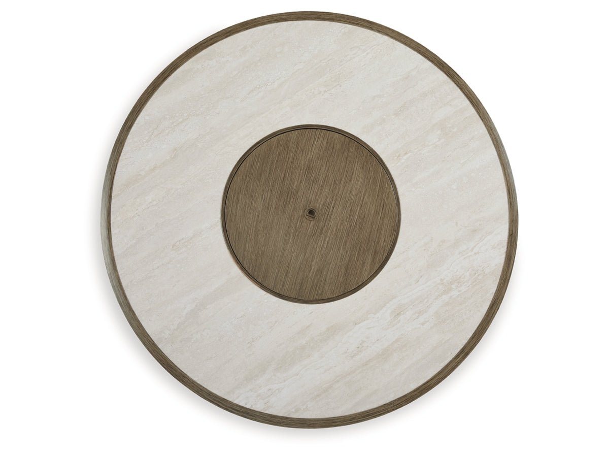 Rainier Ranch Round Fire Pit Table