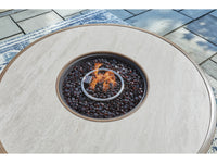 Rainier Ranch Round Fire Pit Table