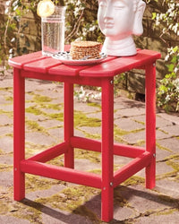 Sundown Treasure End Table- Red