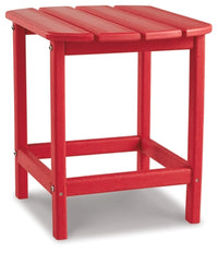 Sundown Treasure End Table- Red