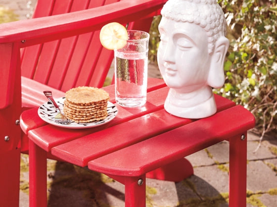 Sundown Treasure End Table- Red