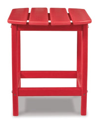 Sundown Treasure End Table- Red