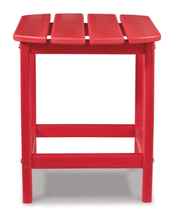 Sundown Treasure End Table- Red