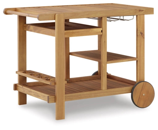 Kailani Serving Cart- Honey