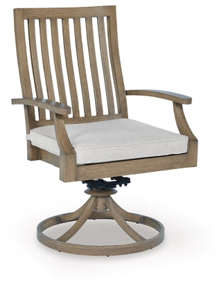 Rainier Ranch Swivel Dining Chair