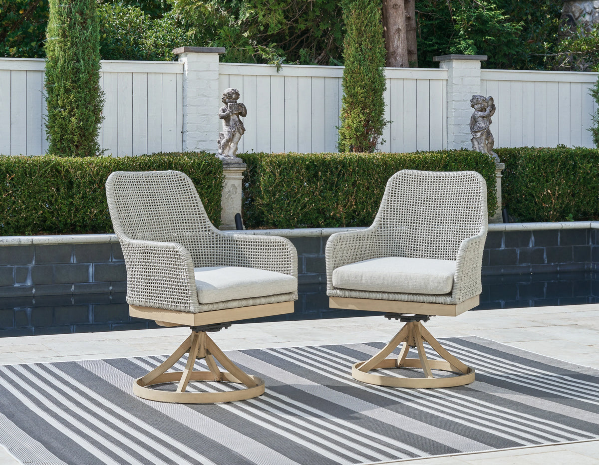 Seton Creek Swivel Dining Chair