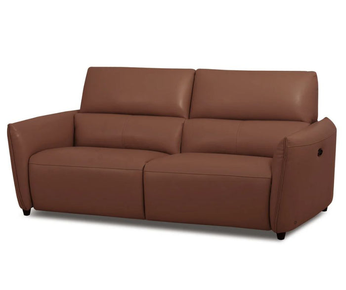 Sicely Leather Power Reclining Sofa