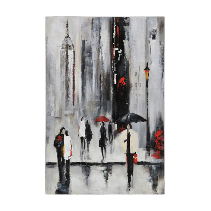 Bustling City II Wall Art