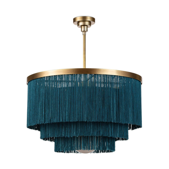 Cabaret Fringe Chandelier