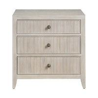 Carmen Three-Drawer Nightstand