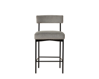 Seneca Black Counter Stool