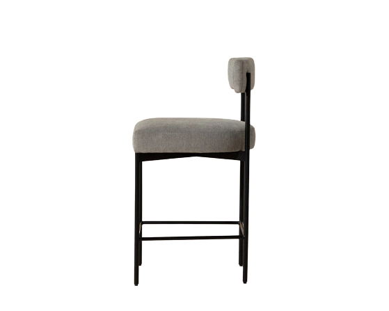 Seneca Black Counter Stool