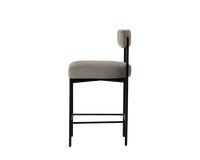 Seneca Black Counter Stool