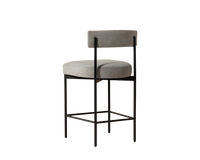 Seneca Black Counter Stool