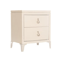 Calista Two Drawer Night Stand