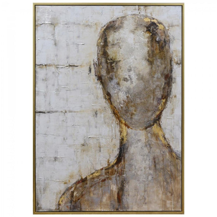 Silhouette II Framed Canvas Art