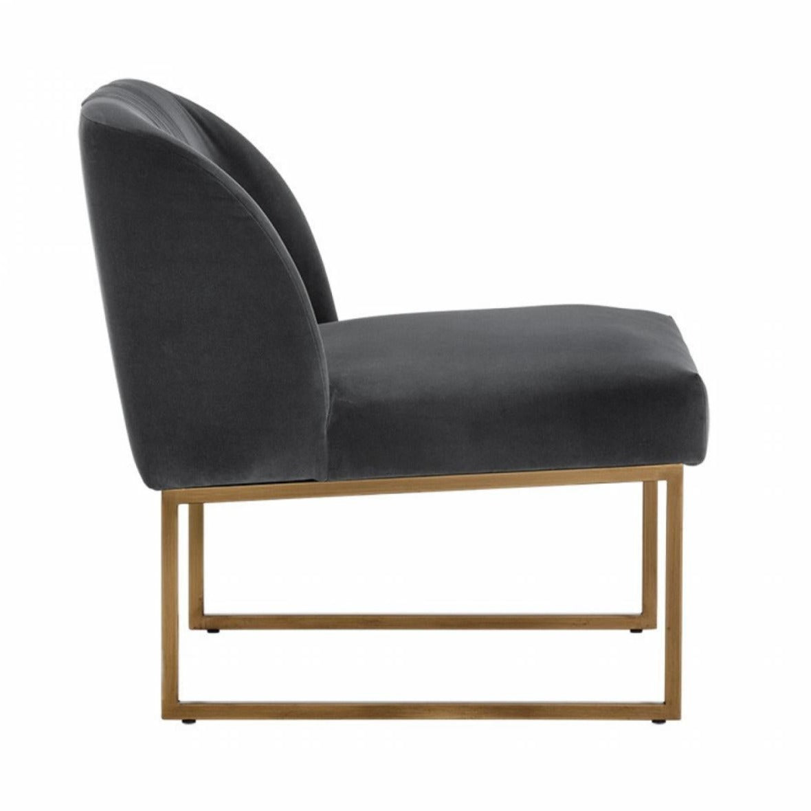 Nevin Charcoal Lounge Chair