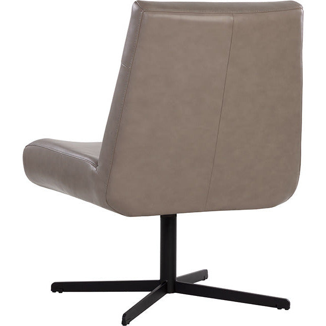 Karson Swivel Chair- Charcoal