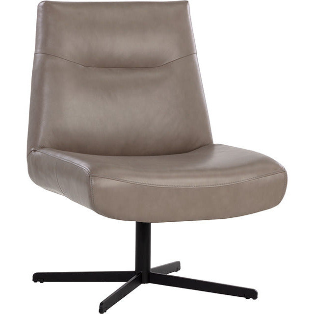 Karson Swivel Chair- Charcoal