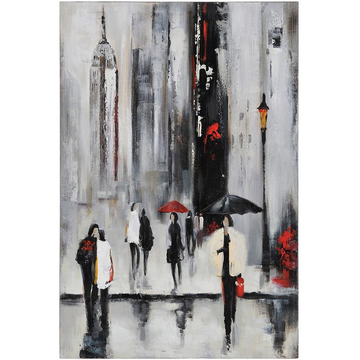 Bustling City II Wall Art